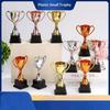 2Pcs Plastic Mini Award Trophy Toys Cute Kids Prizes for Kindergarten Parties Family Parent-child Activity Rewards