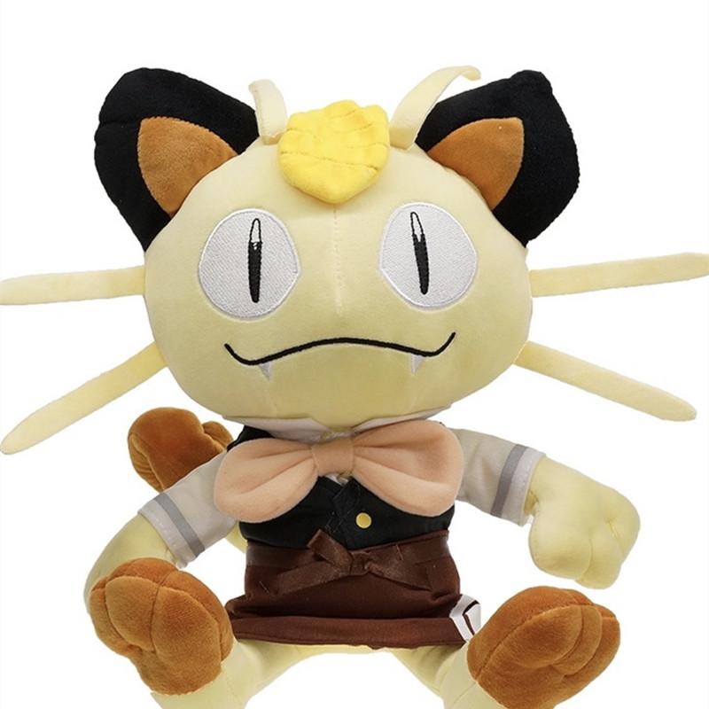 Anime Games series new 30CM new Meowth plush toy stuffed toys A birthday present for children