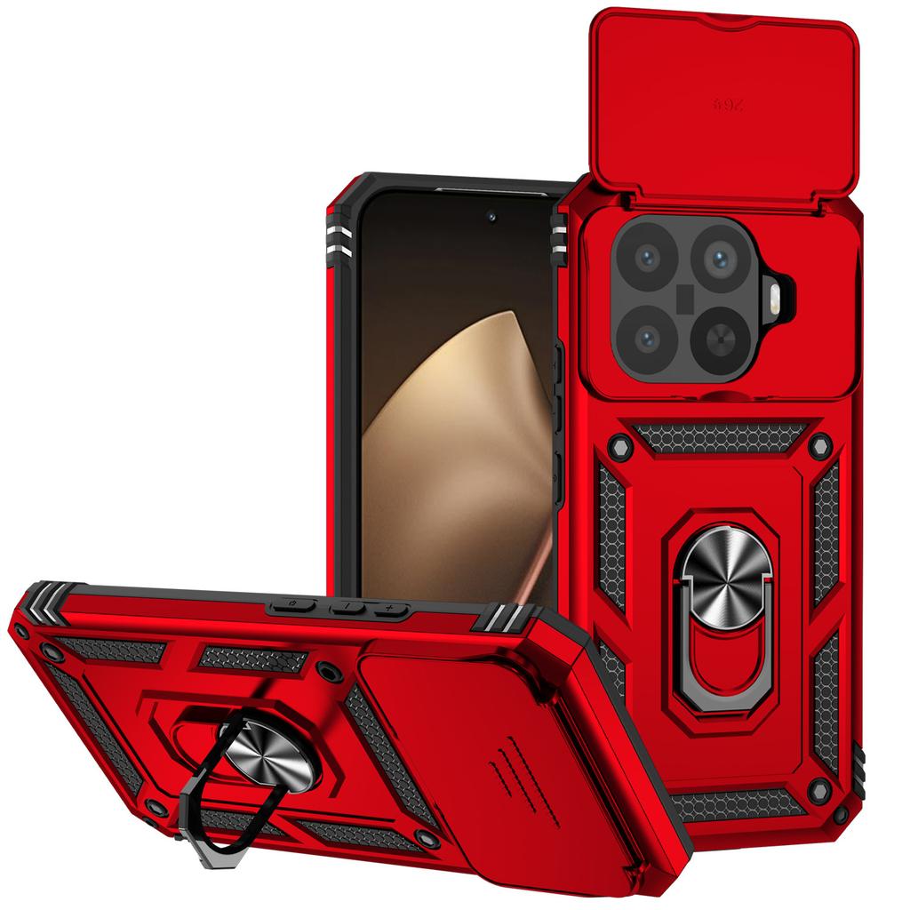Applicable to Xiaomi 15TPro military window mobile phone case Xiaomi 14TPro bracket POCO C75 protective case