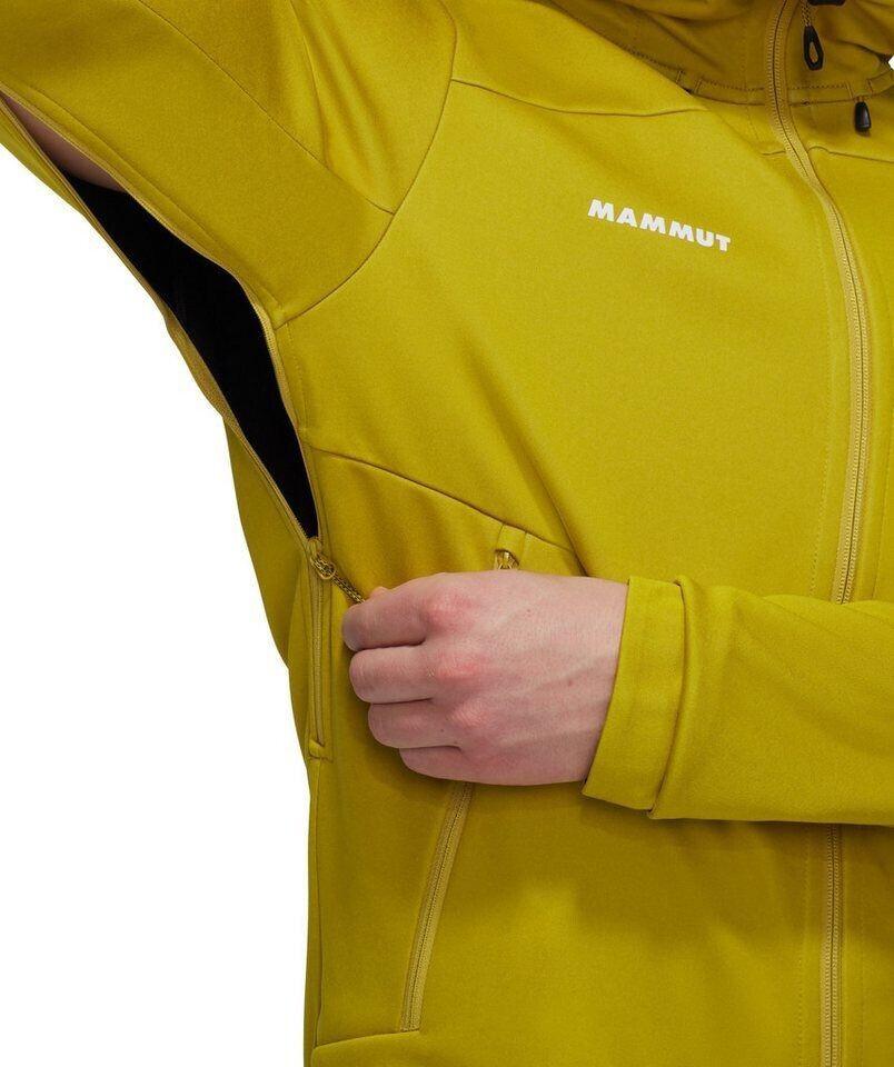 Mammut Ultimate VII Softshell Hooded Jacket aura-black