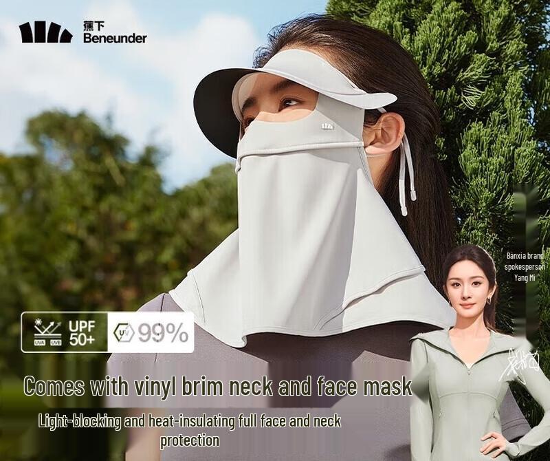 

Beneunder Full-Face Sun Protection Mask with Brim