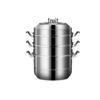 Sulet 304 Stainless Steel Four-Layer Steamer Pot