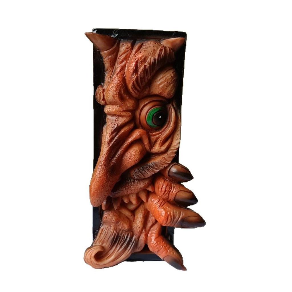 New Horror Monster Resin Mask Bookcase Decoration - Easter Ornament Statue