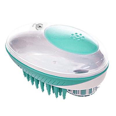 Dingdong Pet Pet Elite Shampoo Brush 11.5 X 7.5 X 6 Cm, Mint, 1 Piece, Korean Pet Shampoo