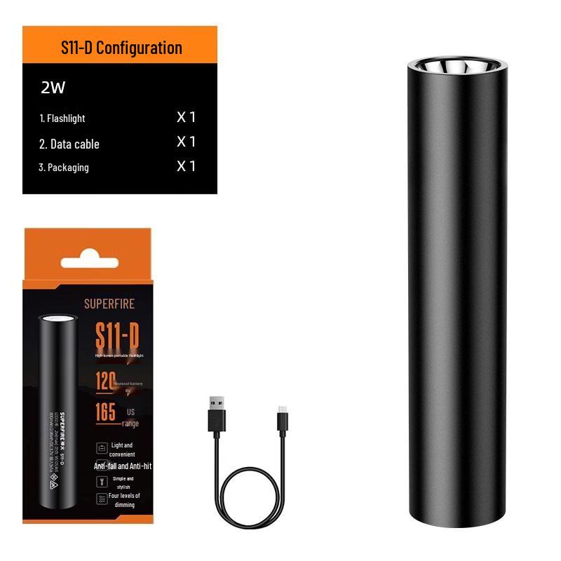 SupFire S11-F Mini LED Rechargeable Flashlight