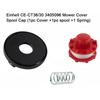 Plastic Spool Line Spool Line 63*50mm With Spool Cap Cover With Spring Brand New