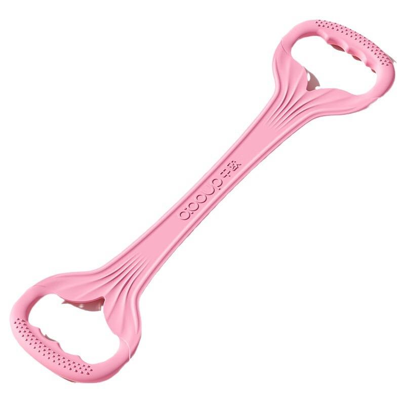 Tensile Device for Women with Open Back Stretch Belt for Fitness Practice Yoga Eight-figure Elastic Rope Silicone Mermaid Eight-figure Tensioner