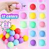 LovesTown 36PCS Slow Rising Stress Balls, Colorful Stretchy Ball Sensory Fidget Balls Squeeze Balls Anxiety Stress Relief Ball for Athletes School