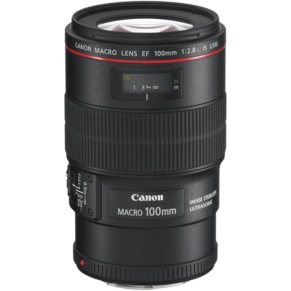 Canon EF Lens EF100mm F2.8L Macro IS USM Macro Lens