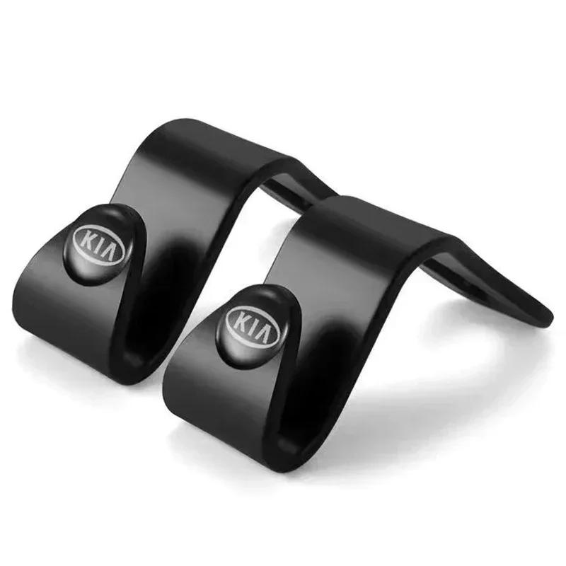 ABS Car Seat Back Hook Headrest Organizer for KIA Rio Pregio Soul Cd5 Soluto Kx3 K3 K5 Optima Cerato Sedona Forte Niro SportageSB2