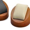 Woodten Wooden Watch Stand, Beige, Natural, Space-Saving Display Stand for Single Watches