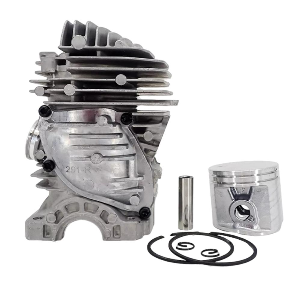 Cylinder Piston Kit For MS291 1141 020 1206 Chainsaws Attachment 47mm Piston And Cylinder Kit Garden Power Tools Parts