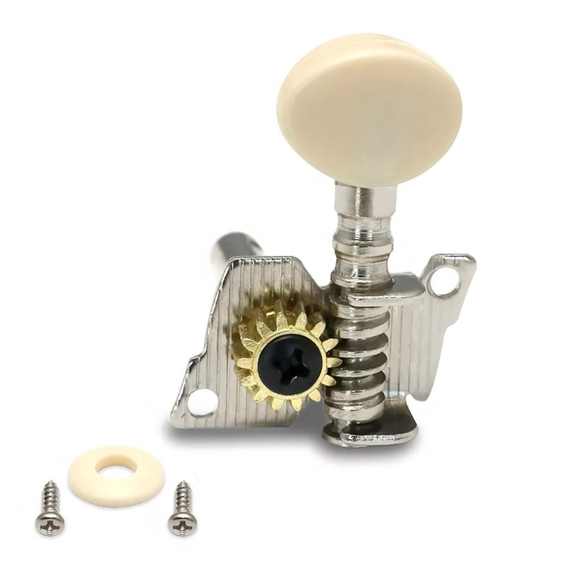 6Pieces Metal Guitar Tuning Machines Suitable for Professional Musicians Seeking Superior Sound and Robust Construction
