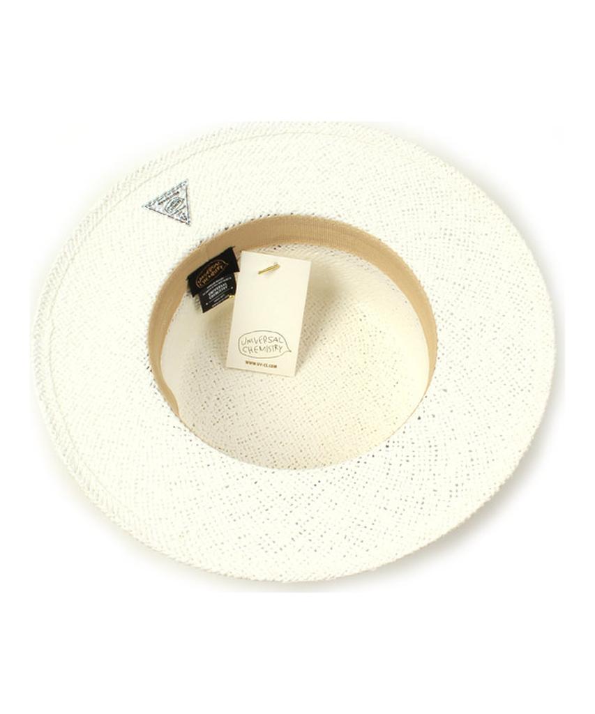 Yunibeosyeolkemiseuteuli Black Line White Panama Hat Panama Hat