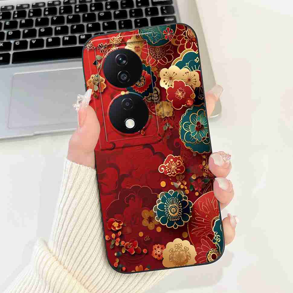 For Honor X7b 4G 5G CLK-LX1 Case Fashion Cute Butterfly Rabbit Soft Silicone Cover For Honor X7b CLK-LX2 CLK-LX3 Phone Cases