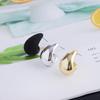 European & American Gold Tassel Retro CCB Earrings Set: 3 Pairs of High-Grade, Exaggerated Style for Women.