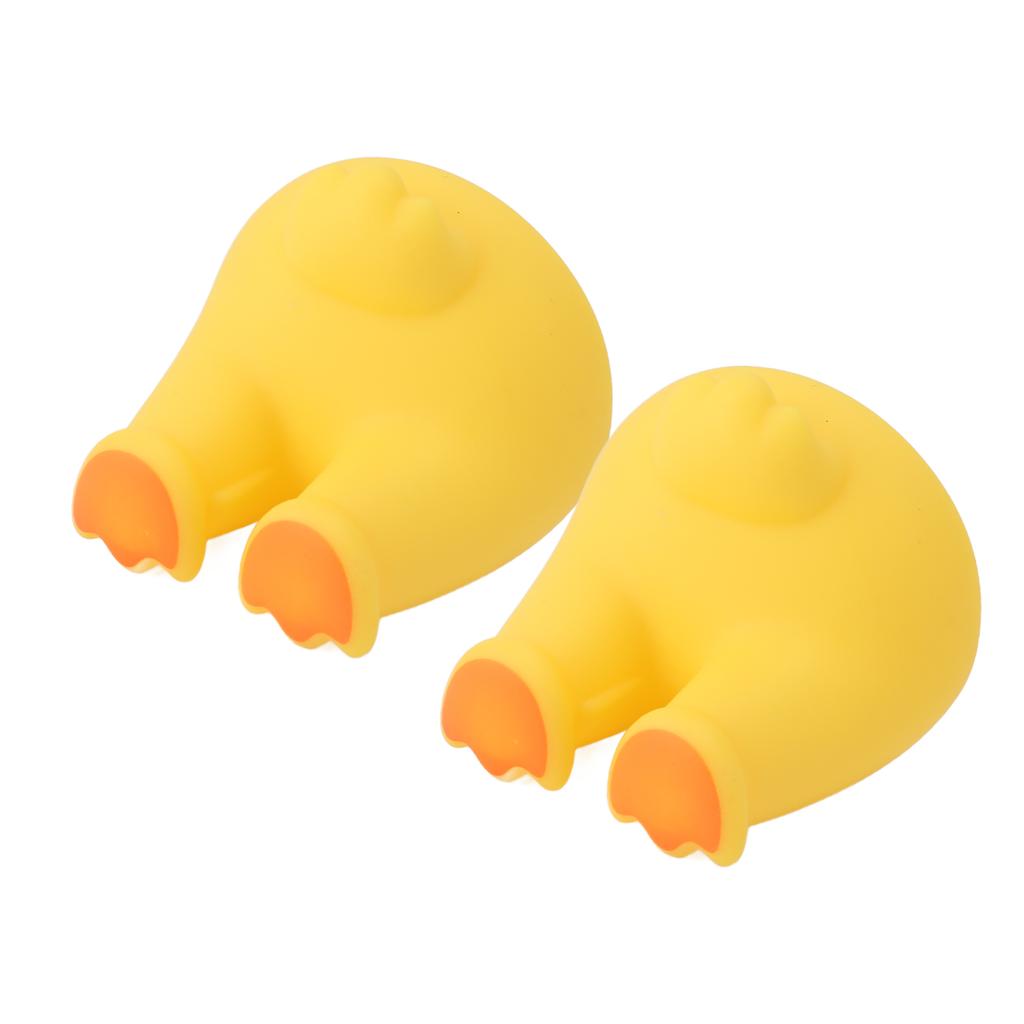 Cartoon Animal Toothbrush Holder Cute Wall Mounted Kitchen Bathroom Utility Hanger for Hanging Towel Key Hat Duck Tail