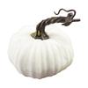 Faux Flannel Pumpkin Halloween Decoration for Cabinet Display and Photography Prop with Foam