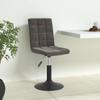 Day and Night - Day and Night Swivel Dining Chairs 6 Units Dark Gray Velvet