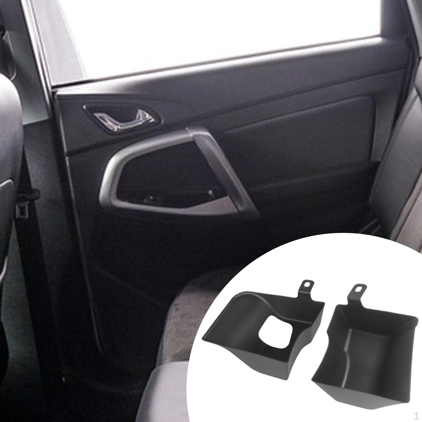 

2 Pieces Wheel Well Storage Bin Left Right Side,Compact,Interior Accessories Sturdy