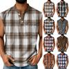 Men's Casual Button Pocket Sleeveless Vest