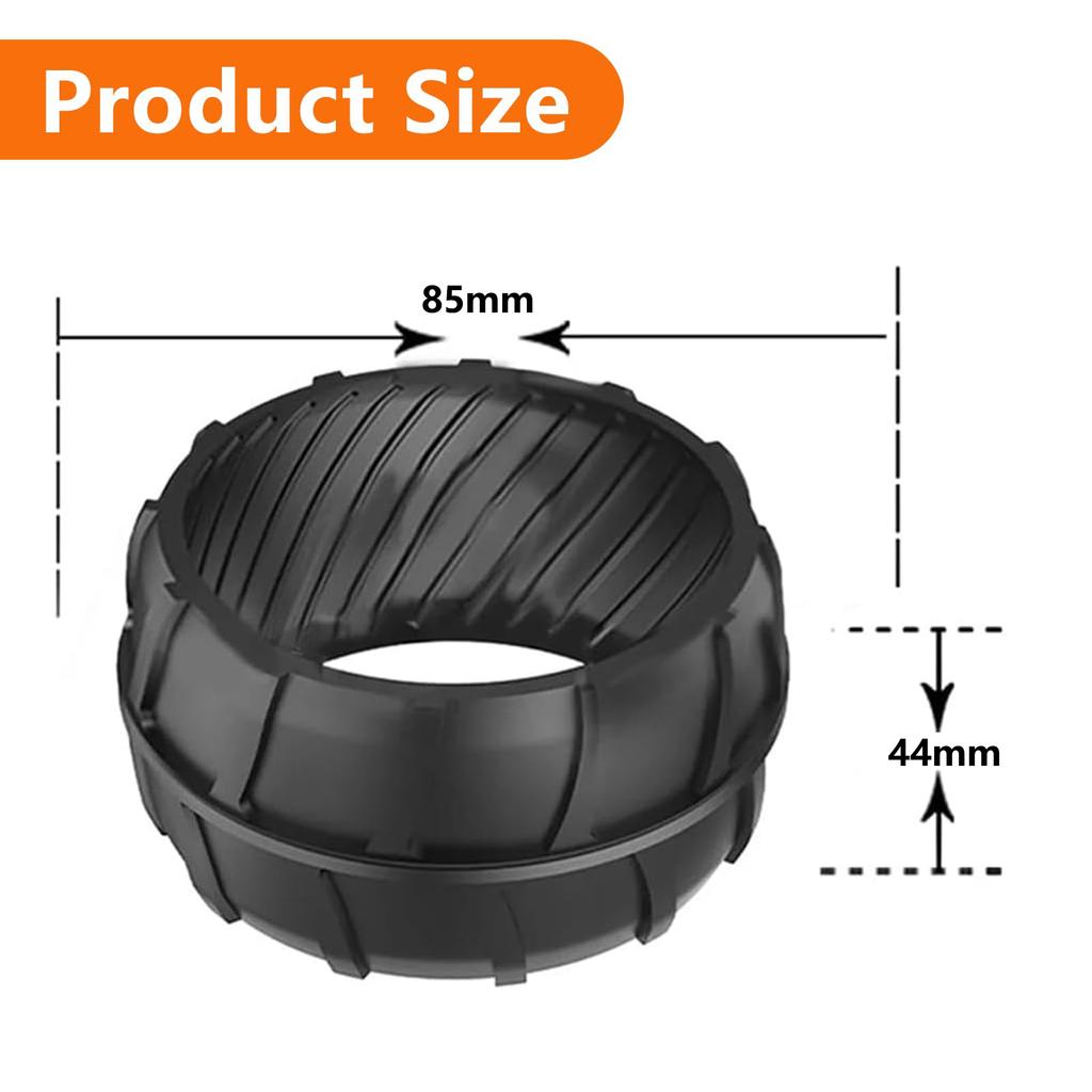 1Pc Rubber Wheel Protector for Worx Landroid M1000/M700/M500 Plus/M500/S300 Lawn Mower Part,RSXJ0002