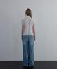 Unessin Sheer Cap Sleeve Shirt_Ivory