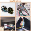 10PCS SPL2/3 Connector Wiring Terminal Quick PCT Lamp Wire Connector Parallel Wire Junction Box 2 In Multiple Out Splitter