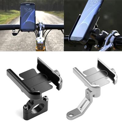 Universal Phone Holder Motorcycle Bicycle GPS Bracket Cellphone Stand Moto Rearview Mirror Handlebar Mount Compatible