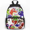 Zaino Scolastico Stampato Garten of BanBan da 16 Pollici per Ragazzi, Borsa di Grande Capacità per Viaggio, Sport, Portatile, Zaini Scolastici per Studenti, Zaino per Libri per Bambini