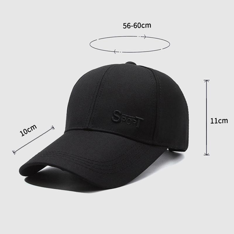 Men's Spring Autumn Long Brim Sunscreen Baseball Cap Summer Sun Hat Outdoor Fishing Cap Snapback Hat Sun Visor Hats