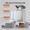Automatic Pet Feeder & Water Dispenser: Dual Cat/Dog Bowls, Cervical Spine Protect, All-in-One Pet Supplies.