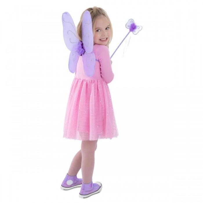 Smiffys Set de accesorii pentru costume de fluture pentru fete