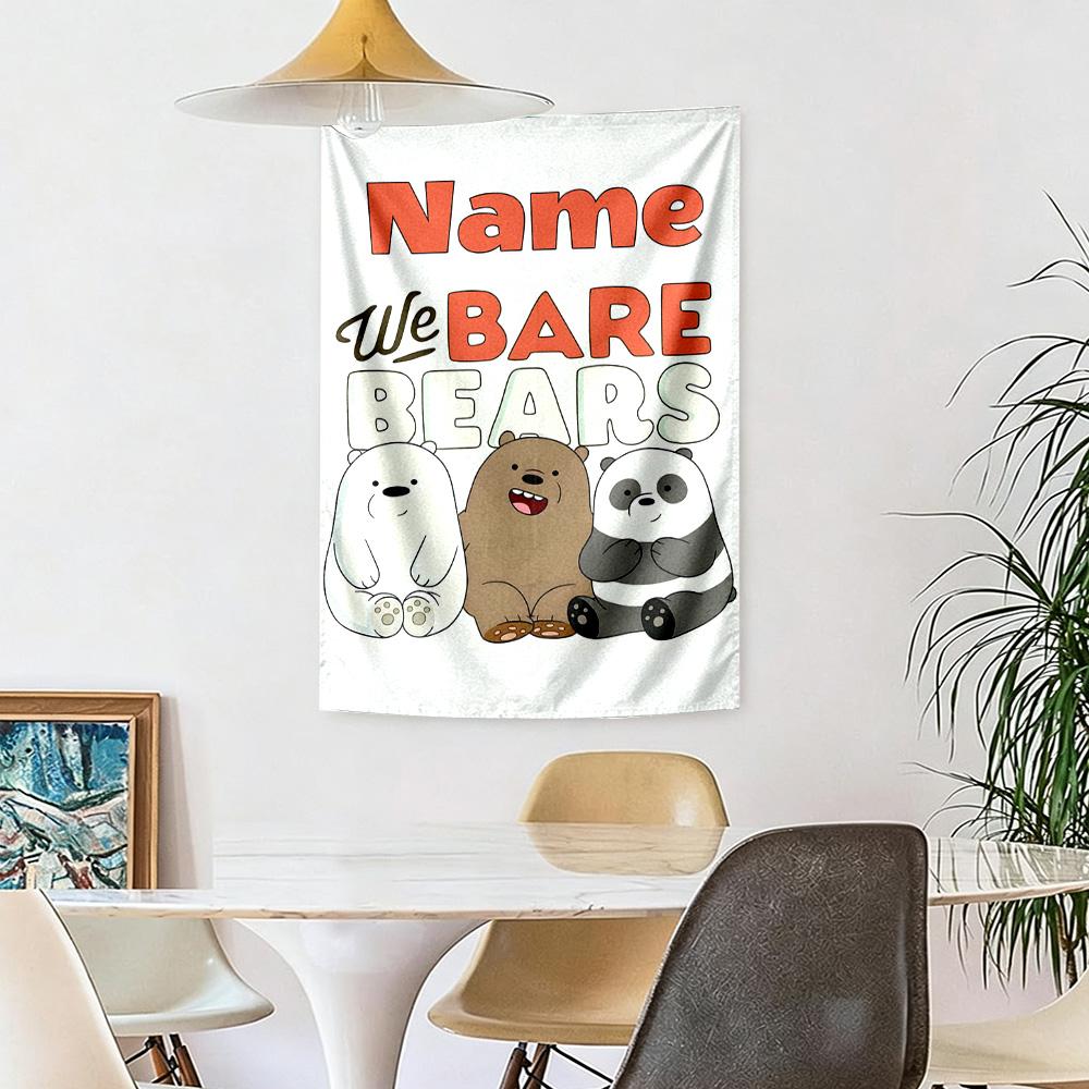 Warner Bros Works Custom Your Name Wall Decor Tapestry Art For Pet Memorial Birthdaywedding Party Backdrop Family Gift