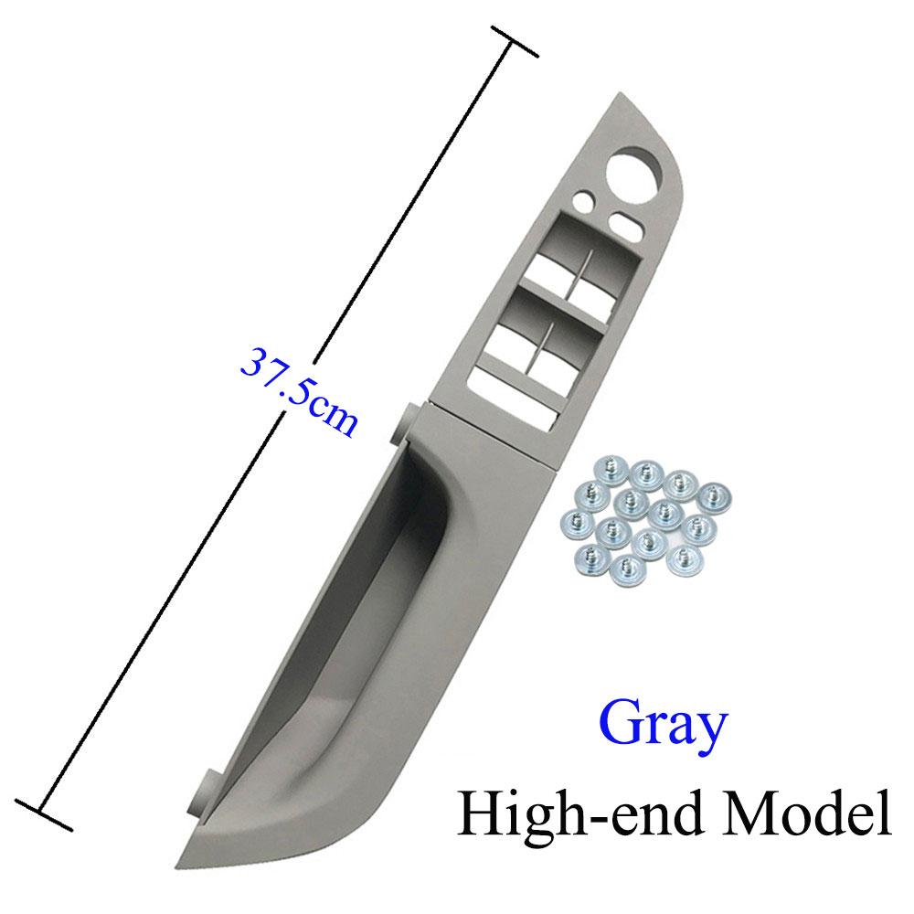 LHD Auto Innen Schwarz Beige Tür Armlehne Pull Griff Panel Abdeckung Trim Ersatz Für BMW 3 Serie E90 E91 316 318 320 325
