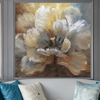 Pósteres e impresiones de pintura al óleo sobre lienzo con arte floral abstracto, cuadros de pared para sala de estar, decoración de pared del hogar, Cuadros