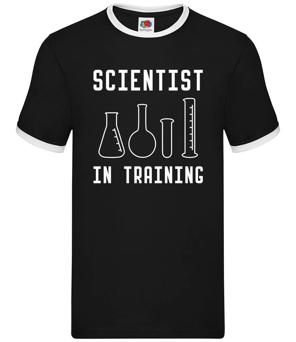 Scientist In Training - Mens Ringer - Science Chemistry Geeky S