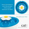Fontaine à eau pour chat à fleur - CATIT - Flower - 3L - Avec LED - Bleu