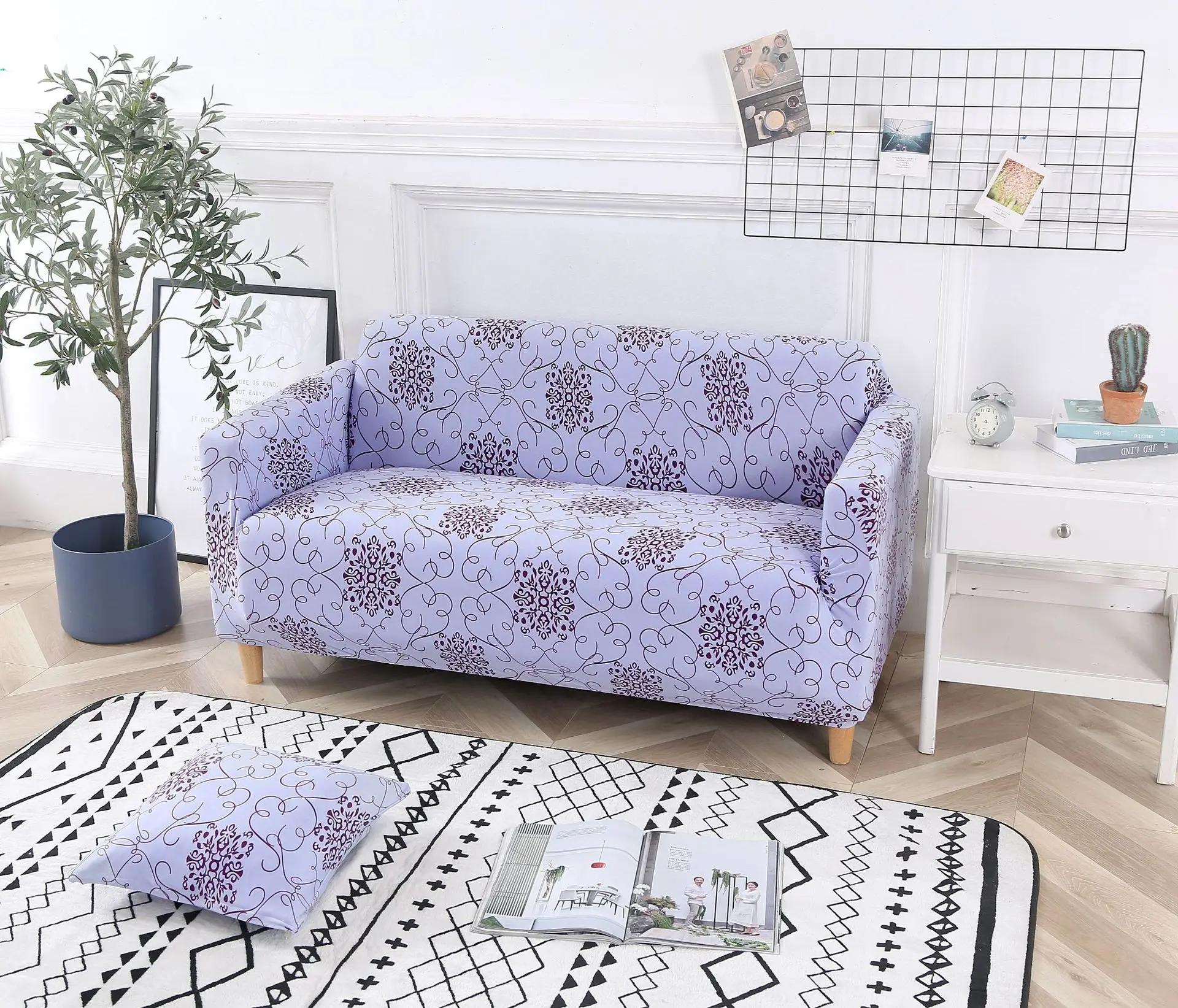 

Universal All-inclusive Stretch Sofa Cover Combination Chaise Longue Three-seat Non-slip Sofa Cover Sofa Cover 1-seat 90-140cm