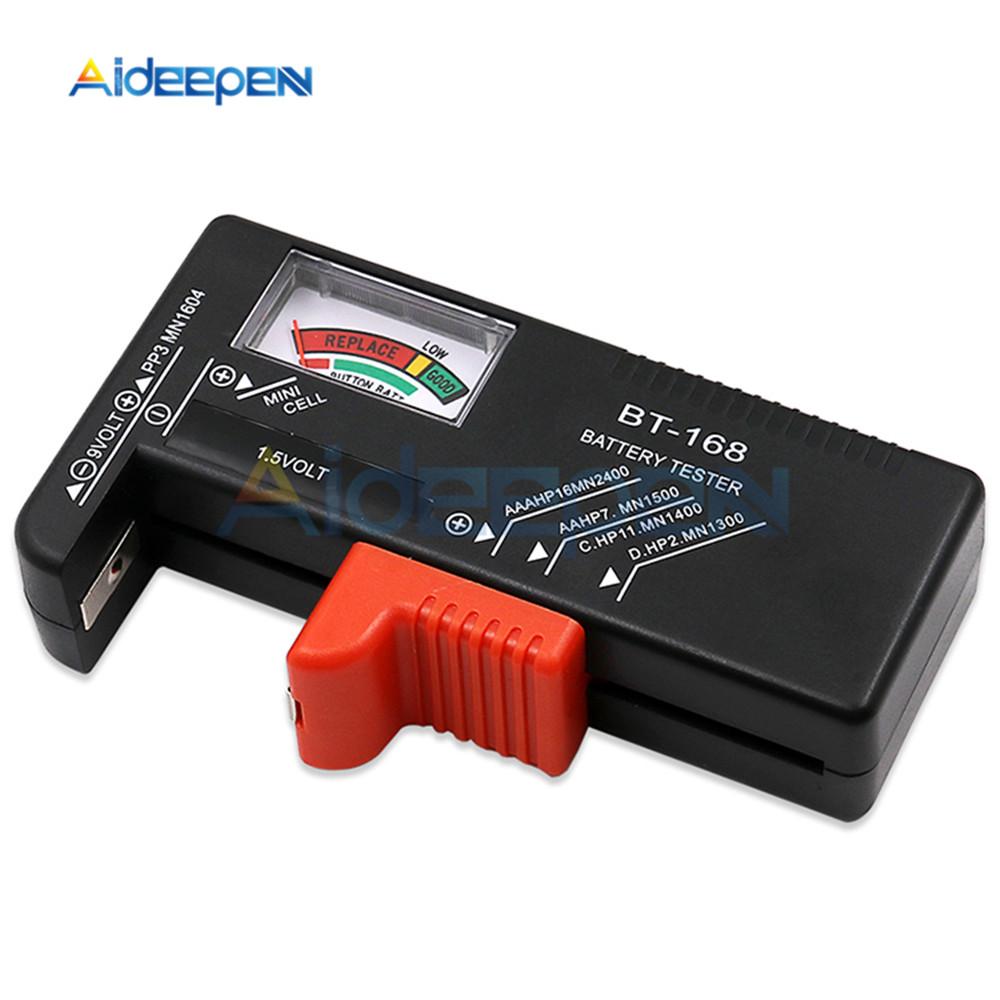 

ANENG AN-168 POR Digital Lithium Battery Capacity Tester Checkered load analyzer Display Check AAA AA Button Cell Universal test