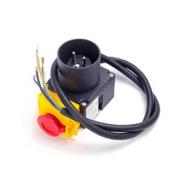 KOA7 250V 16A Maszyna do łupania drewna Przyciskowy przełącznik elektromagnetyczny HCK3T Maszyna do cięcia kłód