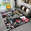 Tappeto Area TV Movie The Umbrella Academy, Tappeto per Casa Soggiorno Camera da Letto Divano Zerbino Decorazione, Tappetino Antiscivolo per Gioco Bambini 3D