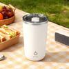 350ml Automatic Self-Stirring Mug 304 Stainless Steel Rechargeable Magnetic Mug Milk Mixing Cup Smart Mixer Water Bottle