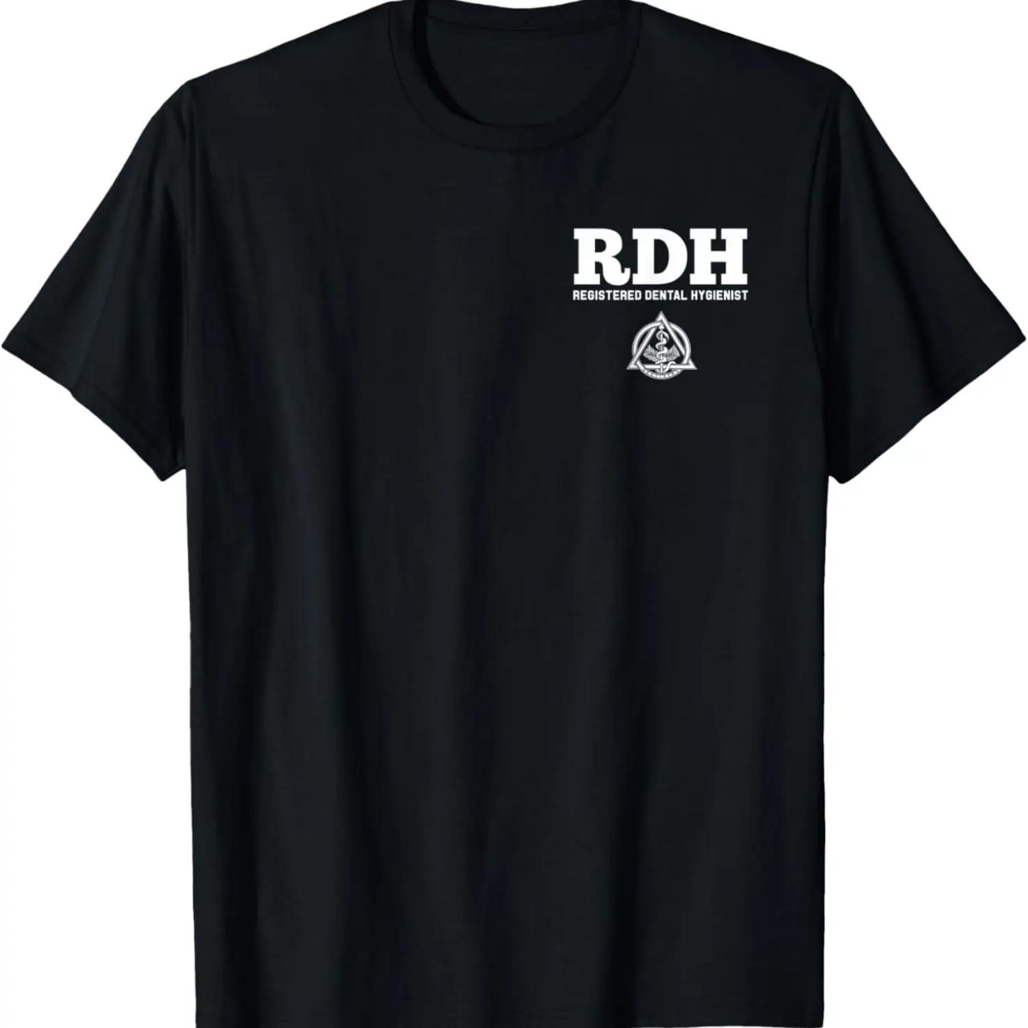 Registered Dental Hygienist RDH Dentist Dental Doctor T-Shirt S чёрный
