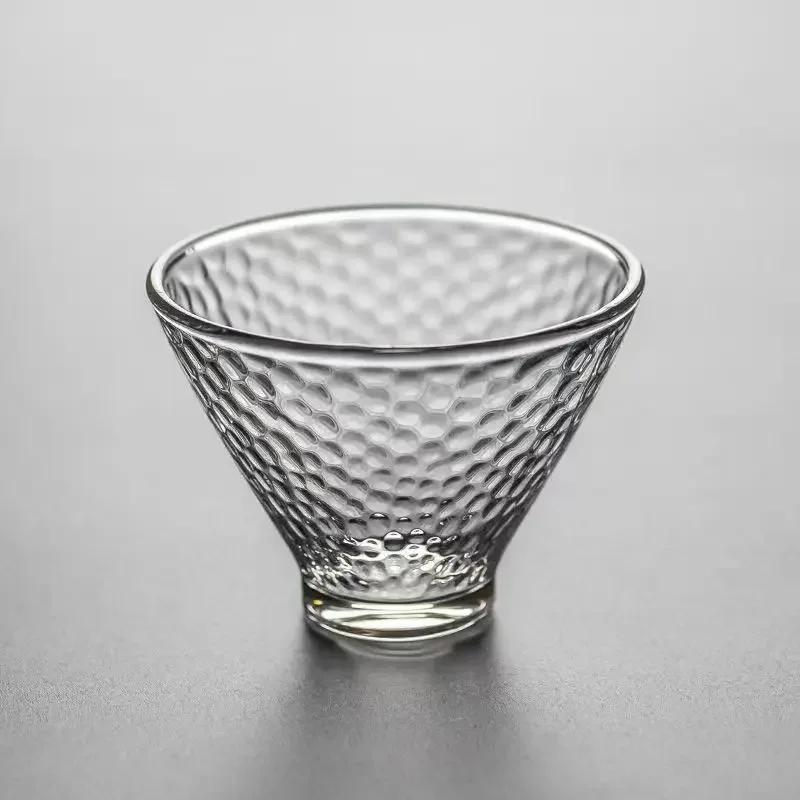 Creative Heat-resistant Glass Tea Cup Tea Set Kung Fu Teacup  Glass Cute Cups Teacups Vintage Bowl Bone China