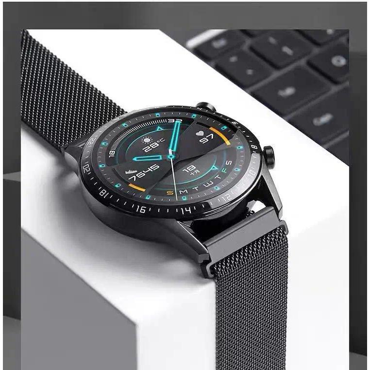 Stainless Steel Milanese Strap Return Magnetic Bracelet 18mm/20mm/22mm Replacement Strap Suitable for Smartwatches