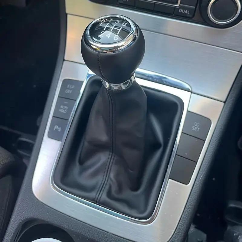 Schalthebelknauf Manschette Stiefelabdeckung Kragen Für Volkswagen VW Passat B6 B7 2005-2015