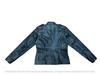 AL KHALID Real Soft Black Lambskin Leather Motorcycle Style Women's Jacket Biker Stylish