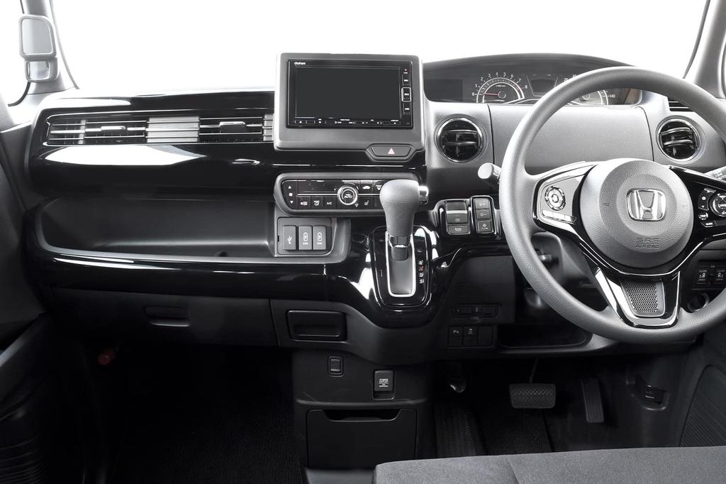 SecondStage Honda Instrument Panel Line Panel for Auto Parking Brake Vehicles Piano Black H043BLK N-BOX (JF3/JF4)