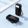 Solar-Powered 20,000mAh Power Bank with Large Capacity and Display – Ideal Holiday Gift